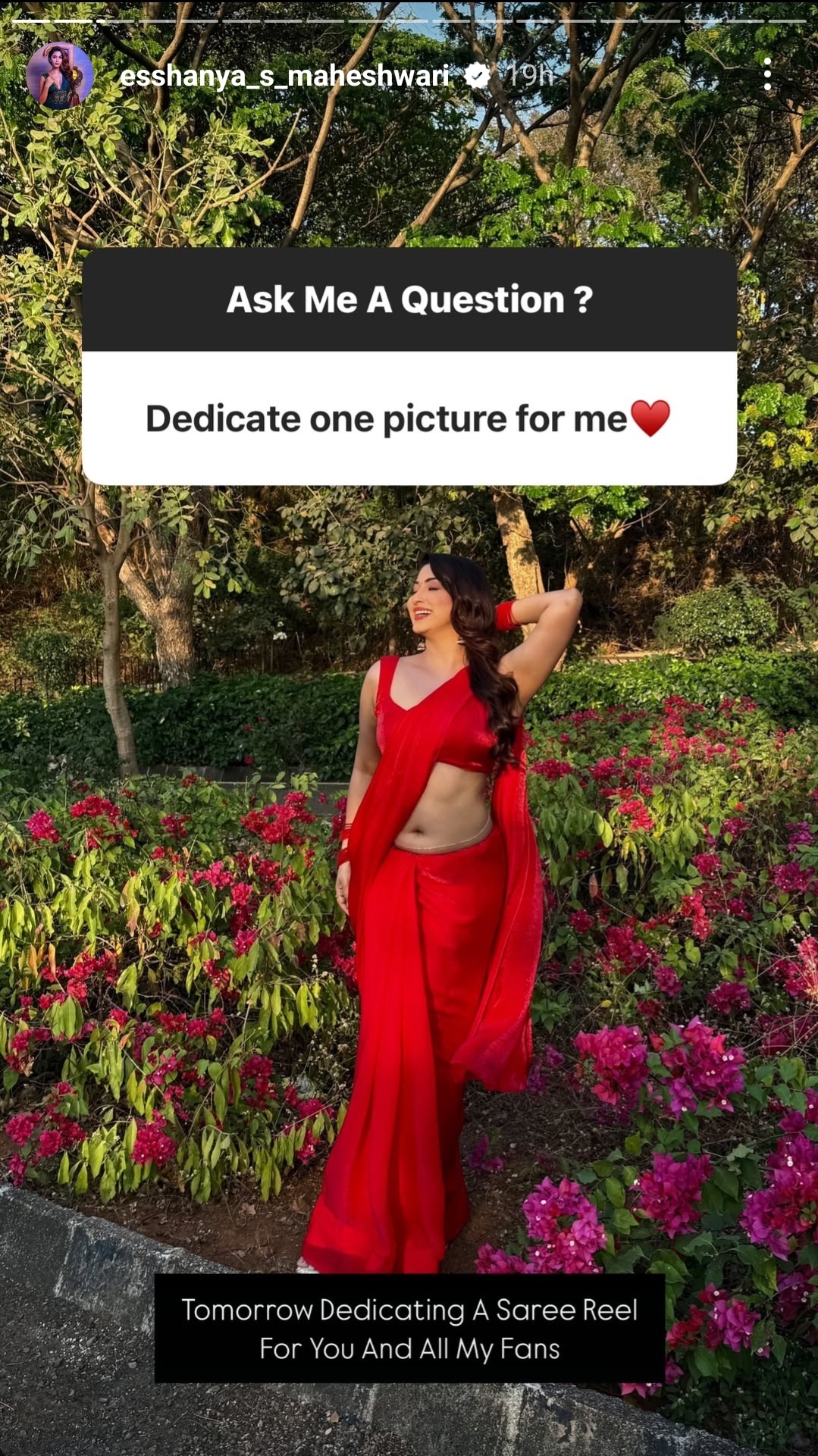 Esshanya Maheshwari replies 